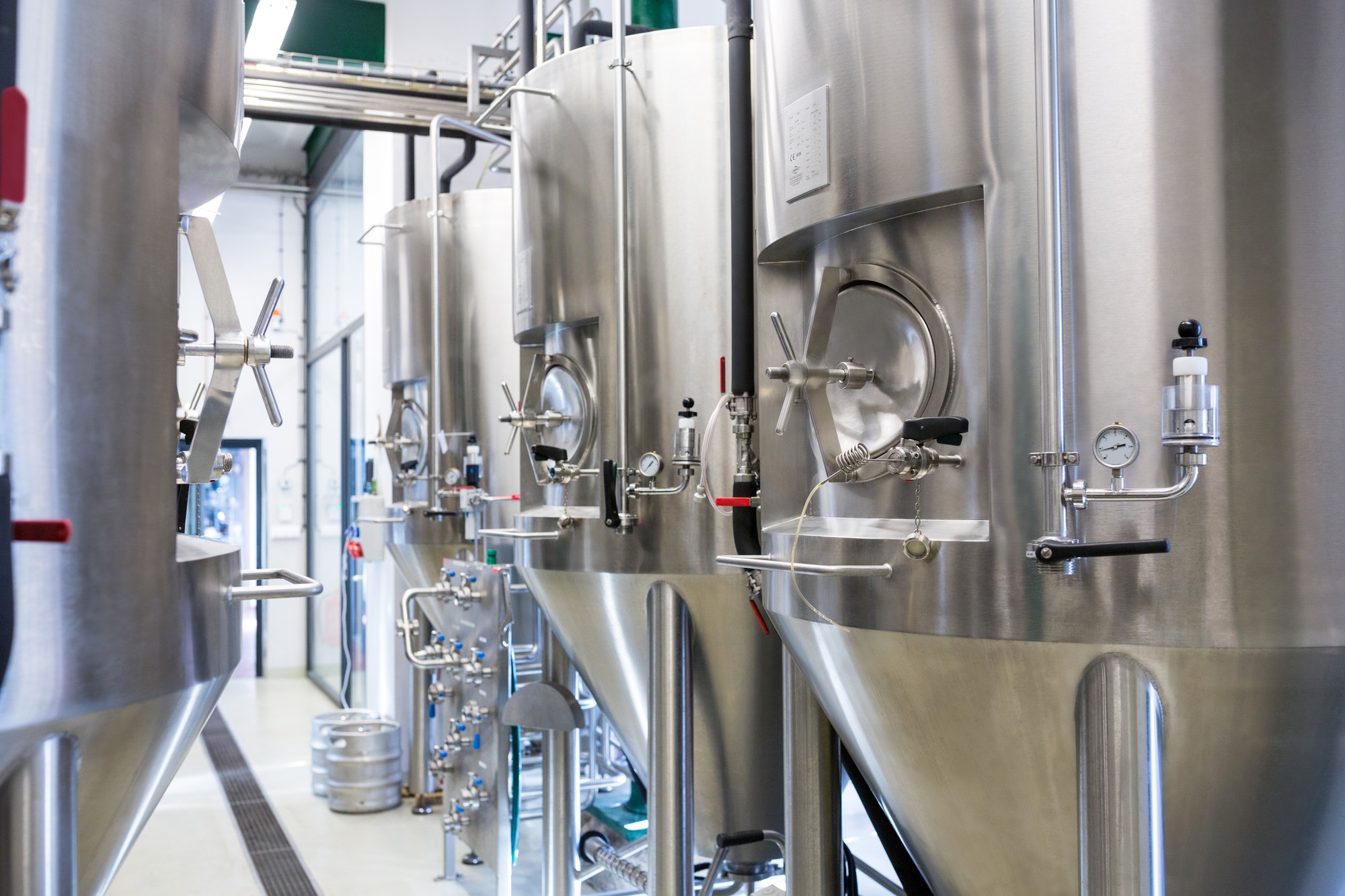 Beer distillery at bewery